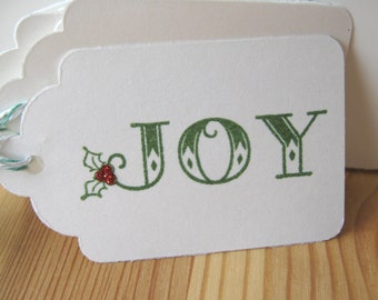 Christmas Joy Gift Tags