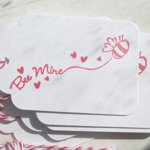 Bee Mine Valentine Gift Tags, Bee Mine Gift Tags, Bee Valentine Gift Tags