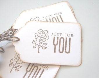 Just For Your Gift Tags