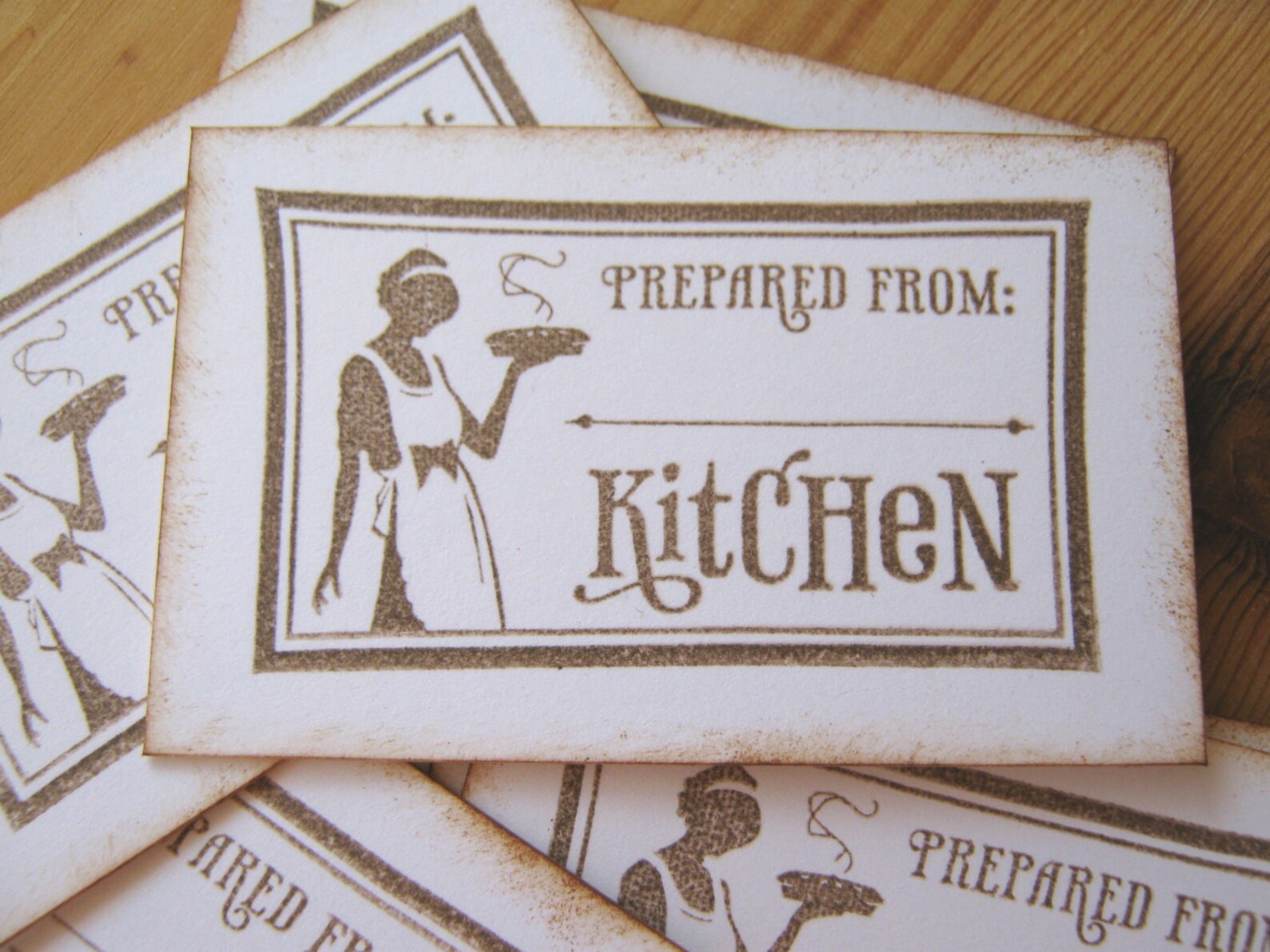 From the kitchen of labels etsy
