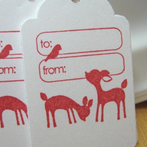 Little Deer Valentine Gift Tags Bild 5