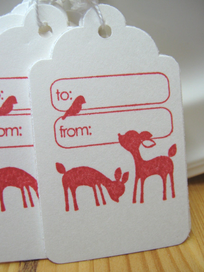 Little Deer Valentine Gift Tags Bild 5