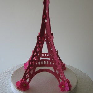 Eiffel Tower Wedding Cake Topper image 3