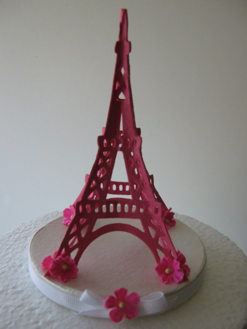 Eiffel Tower Wedding Cake Topper image 3