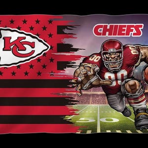 NFL Kansas City Chiefs Flag.