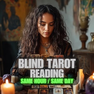 Lectura de tarot a ciegas / Sin preguntas / Entrega en la misma hora / Lectura psíquica a ciegas / Predicciones futuras / Lectura de tarot del amor