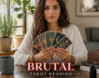 Brutal Tarot Reading | Honest and Direct Psychic Reading | Same Day Insights | Clairvoyant & Telepathic Guidance | Psychic Love Reading