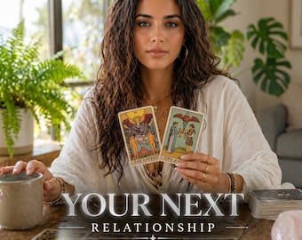 Your Next Relationship Tarot Reading, Same Day Psychic Love Reading for Future Partner and Timing