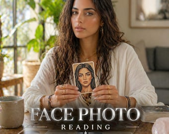Face Reading Psychic Analysis, Intuitive Face Photo Reading for Personality Destiny and Soul Path