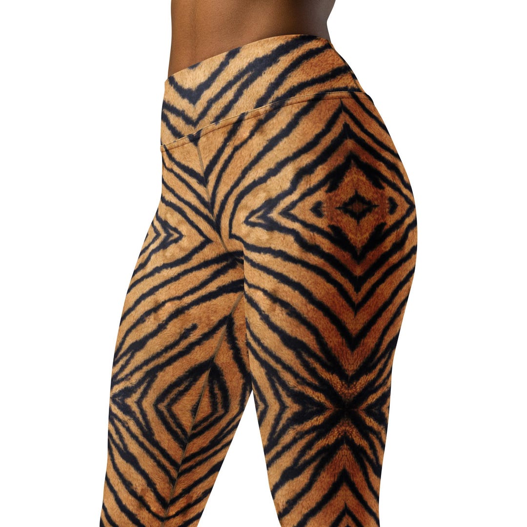 Theta Tiger Print Jogging Trousers