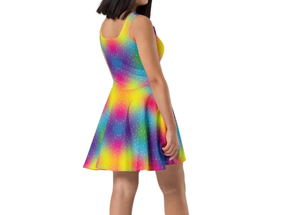 green emerald velvet dress Kimora in Graceful Flowers Mini Fit & Flare Dress – Maggy London main image 1