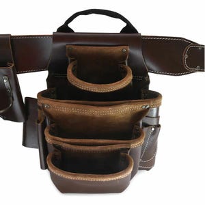 carpenter tool belt, tool belt pouch, custom tool belt, work suspenders, woodworker gift, tool belt for men, gifts for husband, electrician toolbelt, oil tanned tool belt, diy gifts, construction belt, adjustable tool belt, heavy duty tool belt