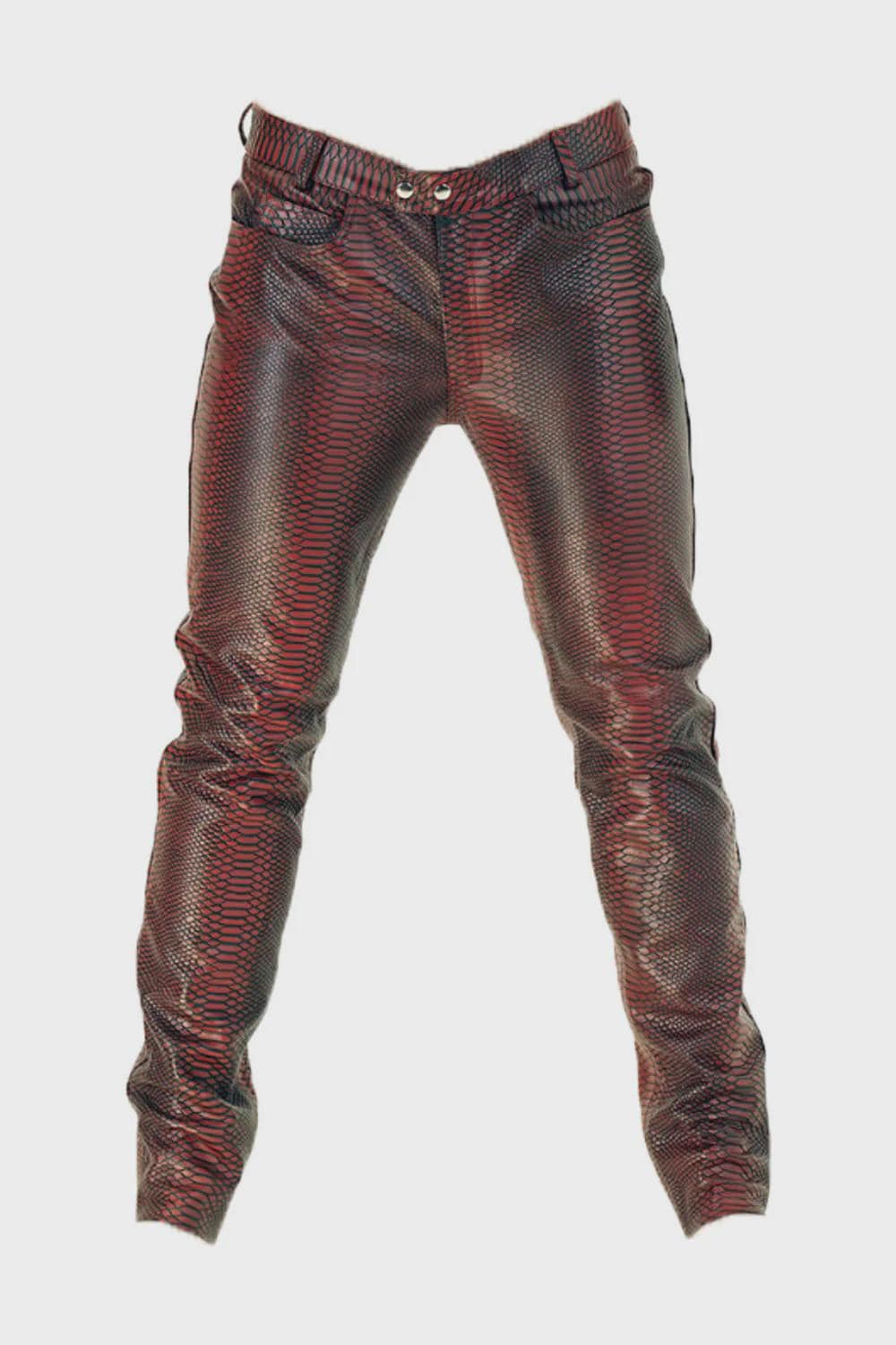 90s Leather Pants - Etsy