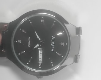 Elegancia definida: reloj de cuarzo para hombre