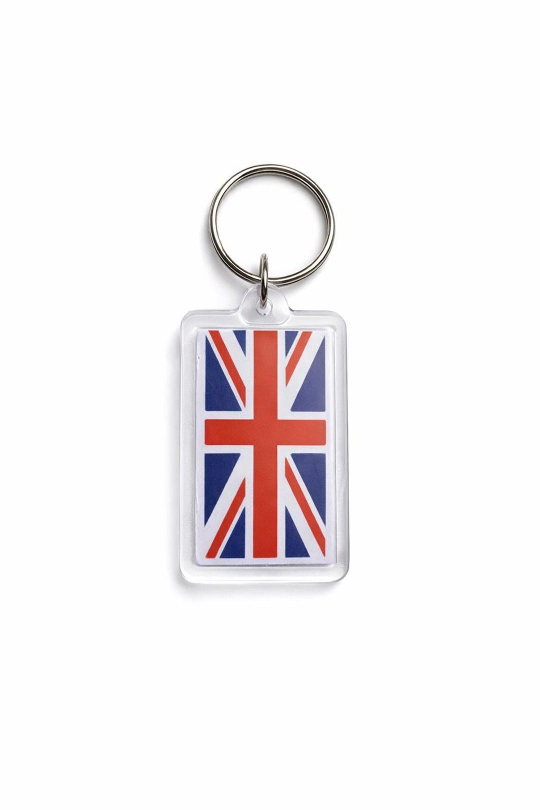 United Kingdom British Union Jack Flag Keyring Keychain Key Holder - Etsy