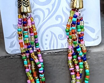 Beaded Dangle Earrings