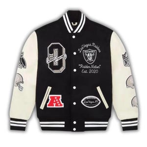 Chaqueta universitaria OVO Las Vegas Raiders