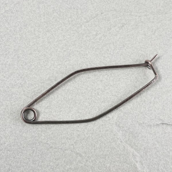 Minimalist Solid Metal Pins 14 Gauge, Narrow Style, Scarve, Cardigan, Sweater Pins, Canada