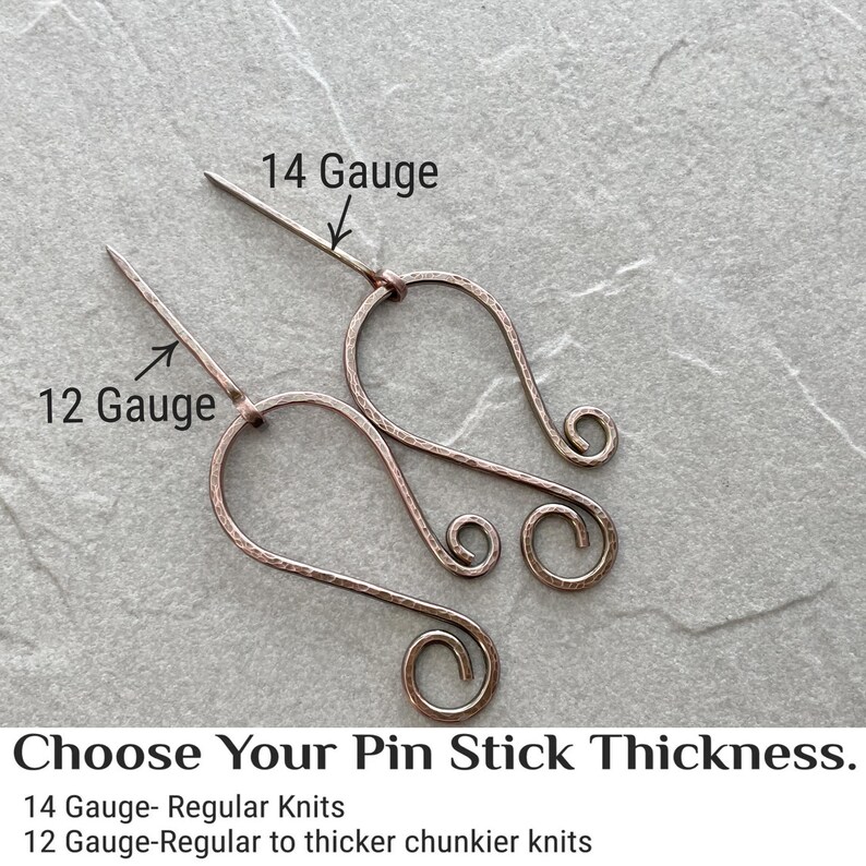 Paisley Penannular Shawl Pin, Sweater, Shawl, Pin, 3 Metal Options