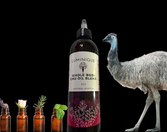 Whole Body Emu Oil Blend (Hair, Skin and Nails)