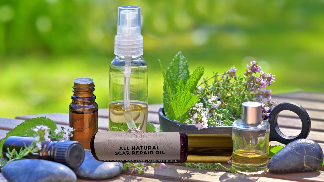 All Natural Herbal Scar Repair Oil - 2