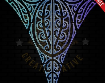 Māori PNG Design Digital Download + 1 FREE!
