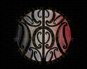 Māori PNG Design Digital Download