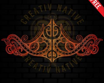 Māori PNG Design Digital Download + 1 FREE!