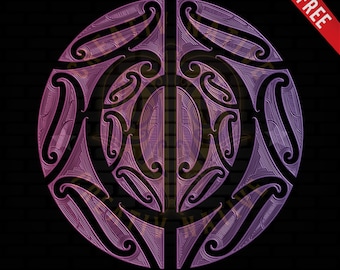 Māori PNG Design Digital Download + 1 FREE!
