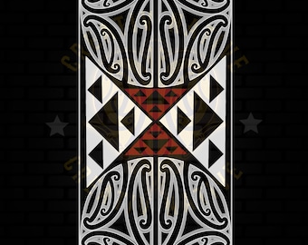 Māori PNG Design Digital Download