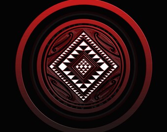 Māori PNG Design Digital Download