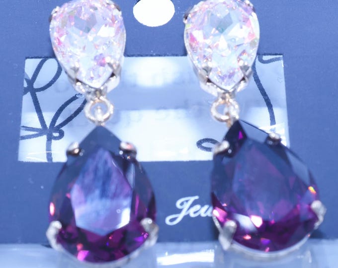 18k Gold Austrian Crystal Bridal Chandelier Earrings – Tassel Design Healing Jewelry for Luxurious Weddings