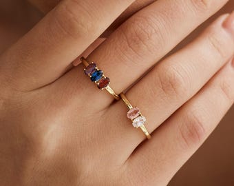 天然ピンクトパーズリング サイズ 7.5 /スターリングシルバー 天然ピンクトパーズリング サイズ 7.5 /スターリングシルバー