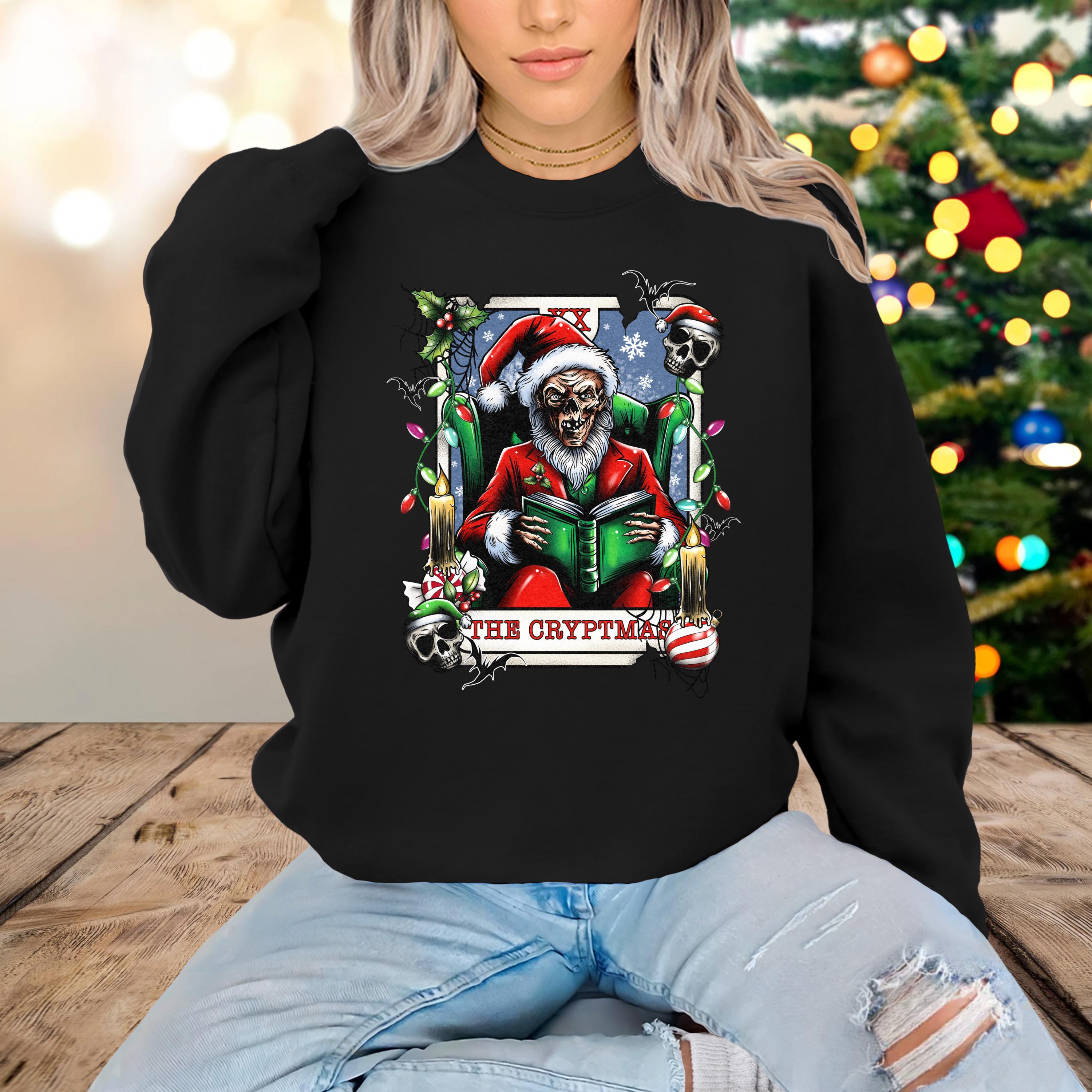 Horror Killer Character Ugly Christmas Christmas Occasion Christmas Holiday Creepy Ugly Sweater