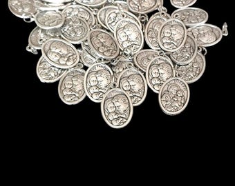 wholesale ST JOSEPH MEDALS / Holy Family  medals box 5, 10, 20, 50, 100 pcs, Holy medals