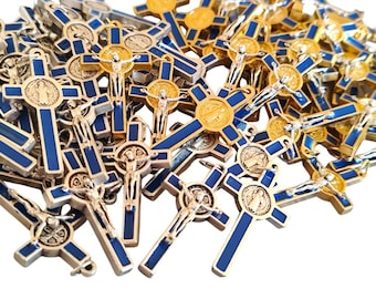 Wholesale St. Benedict cross crucifix Medals  Benedict crucifix  Lot Box