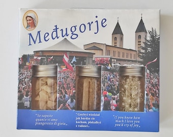 Stone , Rock , Soil, Ground Medjugorje Apparition Hill Rosary Gift