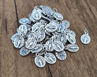 wholesale MIRACULOUS MEDALS BOX 20, 50, 100, 200, 500 pcs, Regina  medals Italy