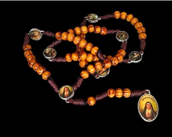 Seven Sorrows Rosary Mater Dolorosa Medals