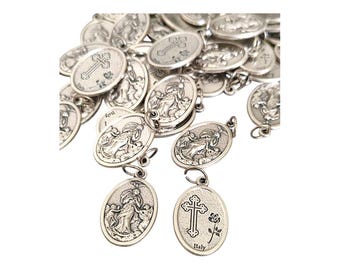 Medalhas de Nossa Senhora Desatadora dos Nós, Amuletos Católicos, Lote para Atacado