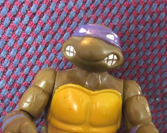 TMNT DONATELLO Original Vintage Action Figure, loose with NO accessories 1988 Mirage Studios Playmates