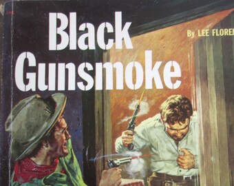 BLACK GUNSMOKE by Lee FLOREN 1951 2nd edition
