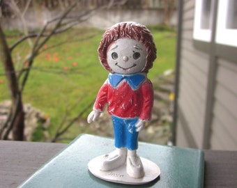 RAGGEDY ANDY Lil Vintage Figure by DIENER 1970s
