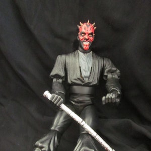 DARTH MAUL 12&quot; Action Figure Speaks, Sound Clips HASBRO 1999