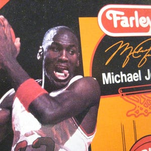 MICHAEL JORDAN Fruit Snacks Box by FARLEY&#39;s 1990s