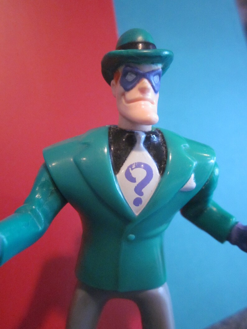 THE RIDDLER Action Figure Made for Mcd's Happy Meal 1993 - Etsy