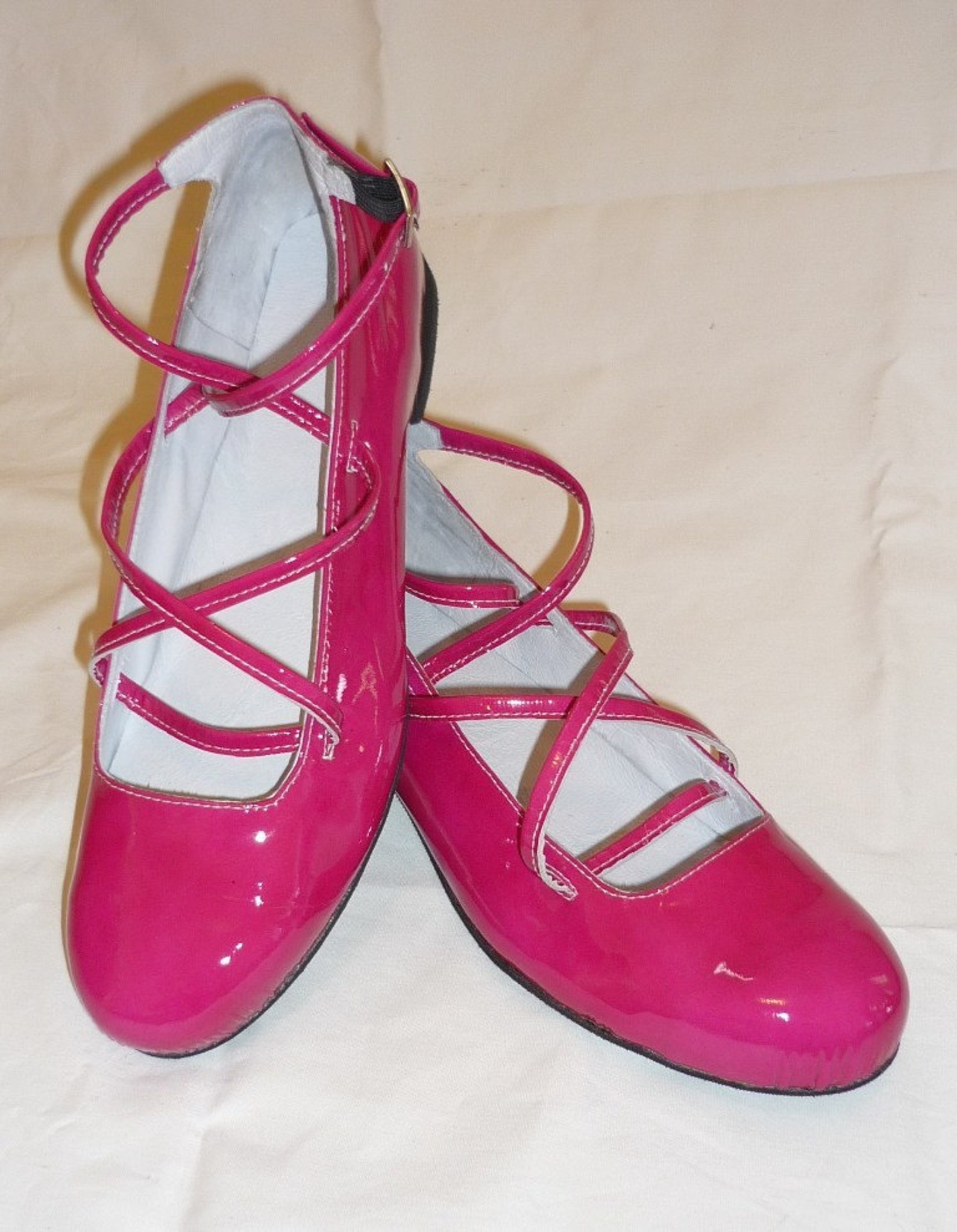 lace up ballet flats, made to order in your size