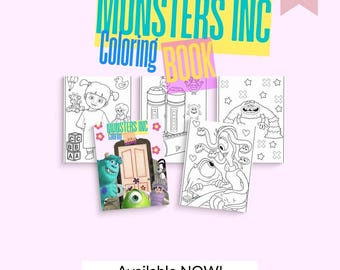 Monstrs INC coloringbook