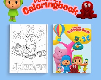 Pocoyyo Coloring Book