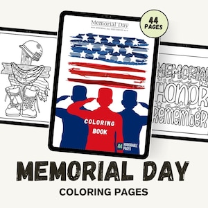 Memorial Day Coloring Pages A5